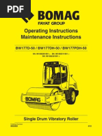 Download Bomag BW177D 50 OperatorsManual by Luis Panti Ek SN224413987 doc pdf