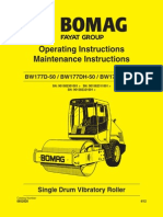 Bomag BW177D 50 OperatorsManual