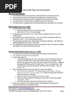 Cognitive Assessment For Stroke Patients CASP Version 4 | PDF