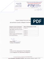 Revised Result Calender (Regular) - Students