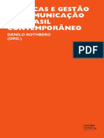 Política e Gestão Da Comunicação No Brasil Contemporâneo - Danilo Rothberg