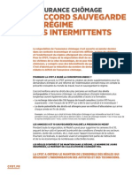 CFDT - Tract Intermittents - 15/05/2014