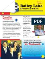 May 2014 Newsletter