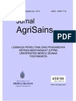 Jurnal Agrisains Vol. 4 No. 7. September 2013 Compress