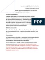 Como Afecta La Globalización A La Educación