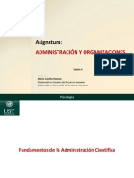 Administración y Organizaciones - Clase 4