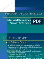 Derecho de Las Personas