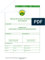 Manual de Usuario PM-045 Estrategias y Paquetes de Mantenimiento