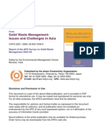 Issues in Solid Waste Management