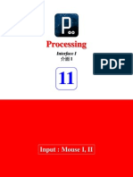 Processing: Interface I