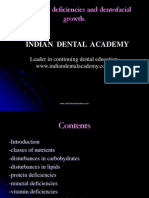 Nutritional Deficiencies and Dentofacial Growth / Orthodontic Courses by Indian Dental Academy