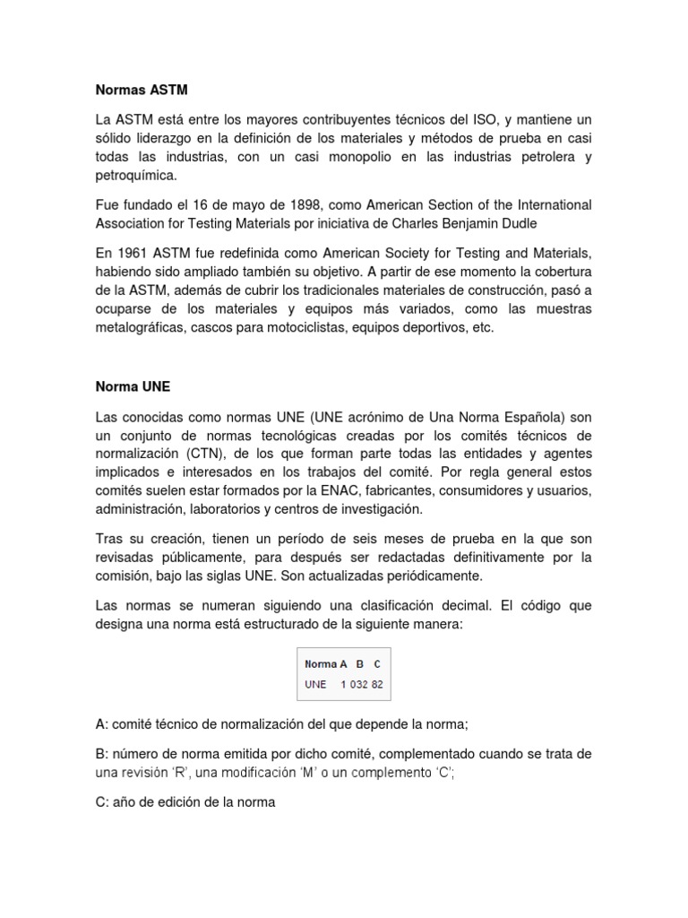 Normas ASTM | PDF | Referencia | Ingeniería