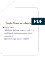 Nyquist Rate and Sampling Theorem PDF