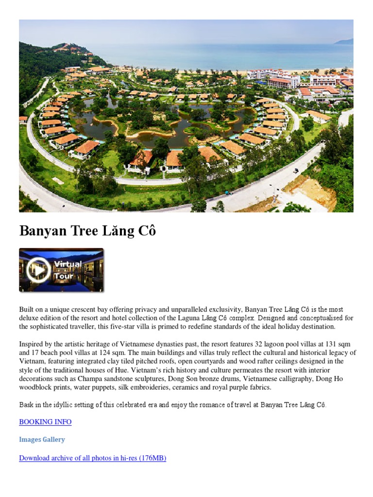 Banyan Tree Lang Co Laguna Lang Co