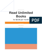 Read Unlimited Books: For $8.99 Per Month