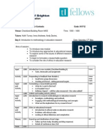 KV712 Session 1 Programme