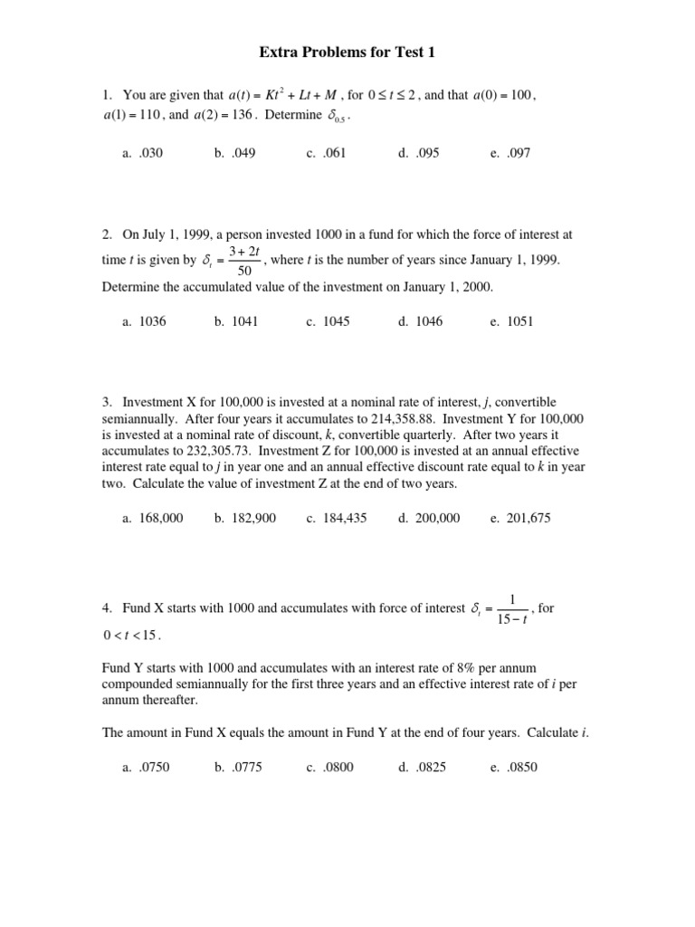 Billy's Investment Problem Analysis | PDF | Present Value | Compound ...