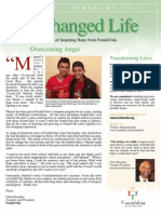 A Changed Life: FundaVida Newsletter January-February 2014