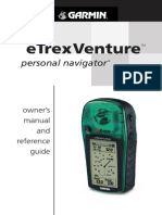 ETrex Venture Manual