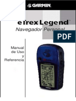 Manual ETrex Legend Venture Español