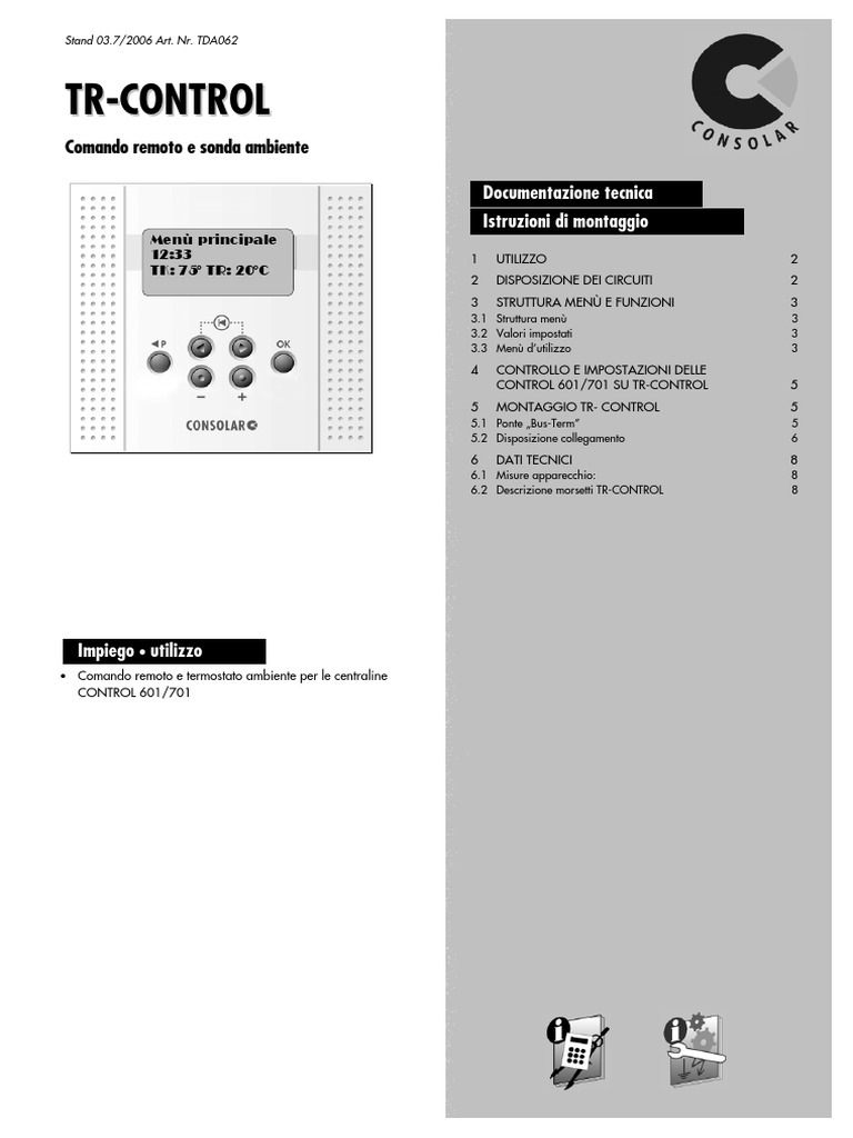 Comando Remoto Trcontrol | PDF