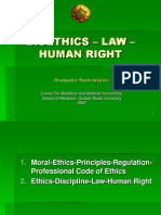 Bioethics - Law - Human Right