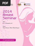 Download CoR 2014 Breast Seminar Second Announcement by RadiologyMalaysia SN224534177 doc pdf