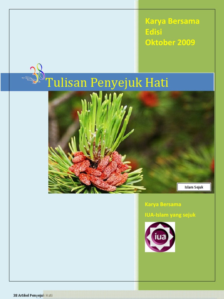 38 Tulisan Penyejuk Hati 38 Tulisan Penyejuk Hati