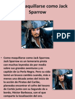 Como Maquillarse Como Jack Sparrow