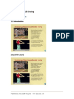 Developing A MLB Swing