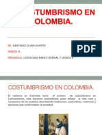 El Costumbrismo en Colombia