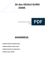 Anamnesa Dan Gejala Klinis Asma