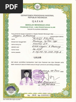 Pdf Ijazah Sma Pdf