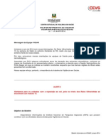 2014 - Boletim Informativo - VIGIAR - RS - No01 - Dia2 - 1 - 14