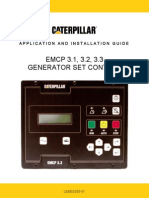 Emcp Generator Set Control Panel - Application & Installation Guide - Lebe5255