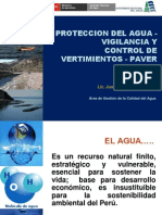 4-Protección Del Agua Vigilancia y Control de Vertimientos Paver. Lic. Juan Ocola_peru