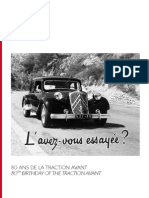 Citroen DP 80 Ans de La Traction Avant Vfter