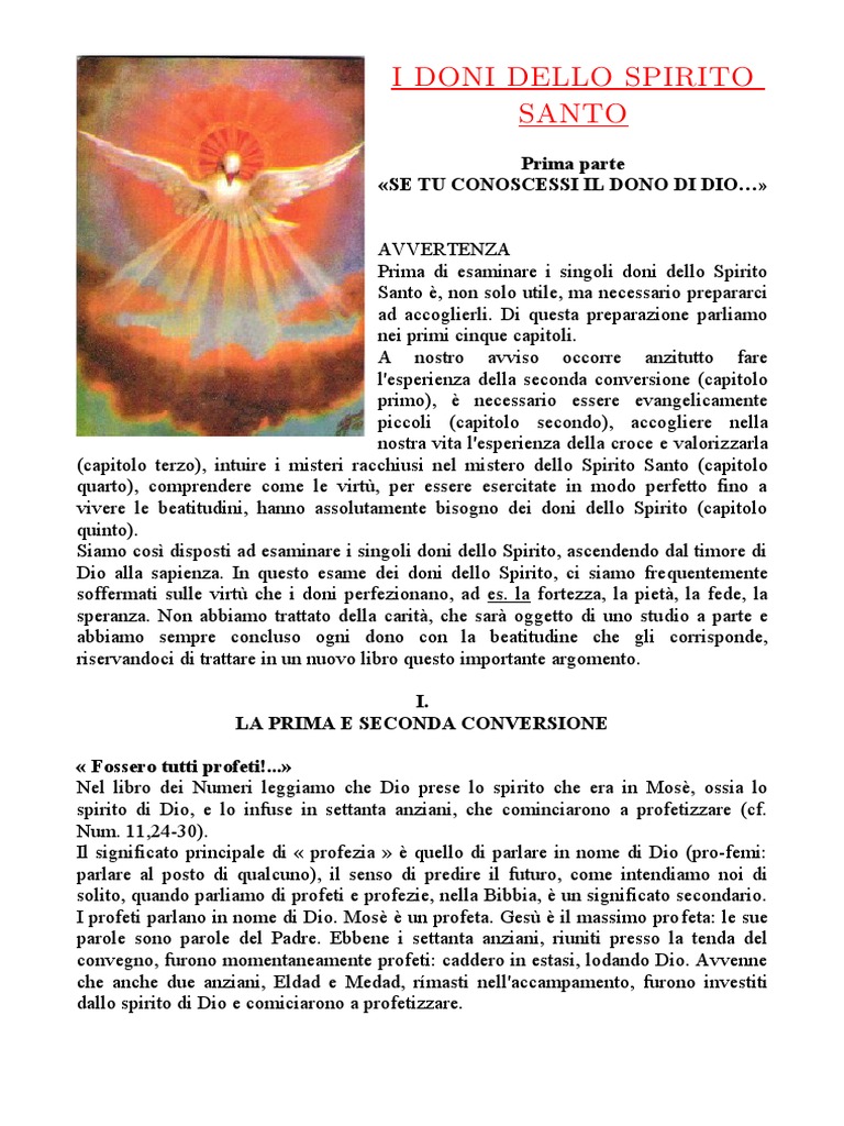i Doni Dello Spirito Santo Divine