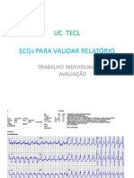 Ecgs para Validar Relatório