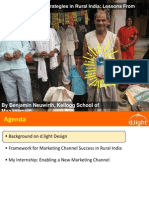 Marketing Channel Strategies in Rural India: Lessons From D.light Design