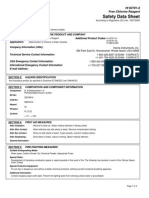 Safety Data Sheet: HI 93701-0 Free Chlorine Reagent
