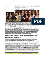American Hustle Film Review & Oscar Preview - Money Train, FuTurXTV & HHBMedia.com - 1-15-2014