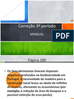 Correção 3º Período Manual