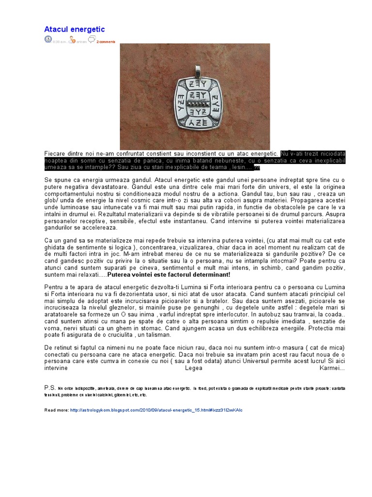 Atacul Energetic | PDF