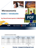 Sesion 1 Introduccion a La Microeconomia