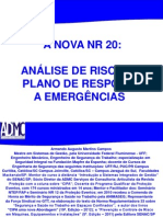 NR 20 Analise de Riscos e Plano de Emergencia