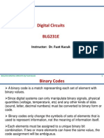 Digital Circuits BLG231E: Instructor: Dr. Fuat Kucuk