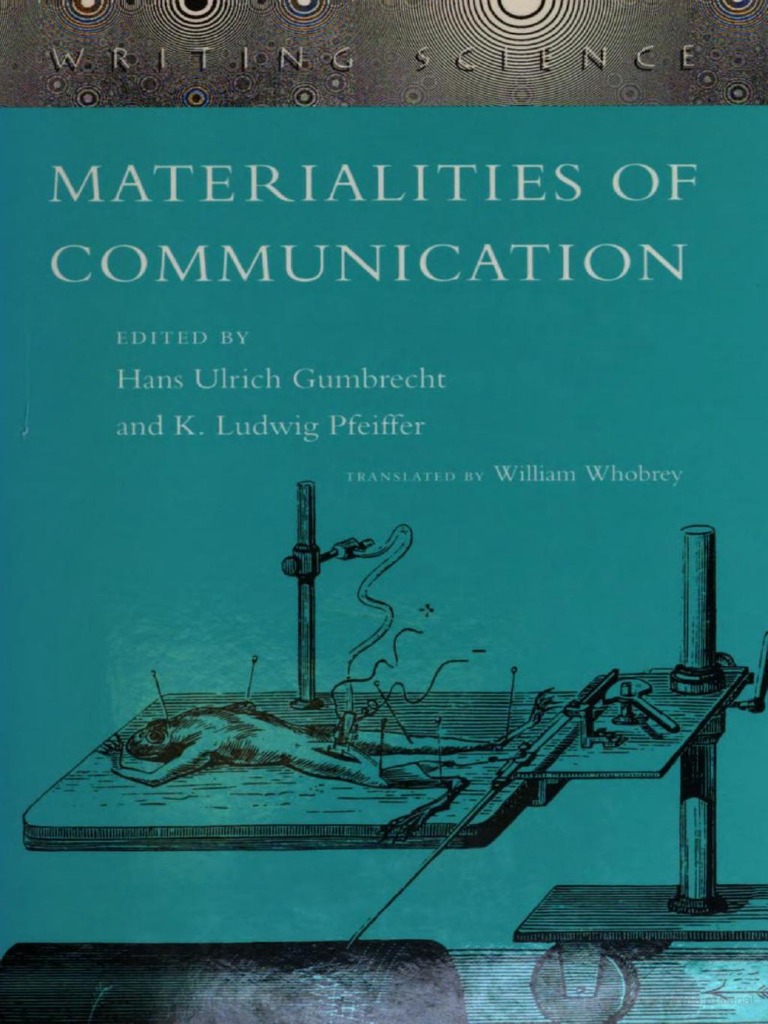 Materialities of Communication | PDF | Foreign Language Studies | Home ...