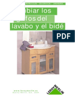 Cambiar La Griferia de La Pileta y Bidet