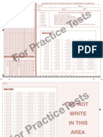 ECCE 2013 SampleAnsSheet